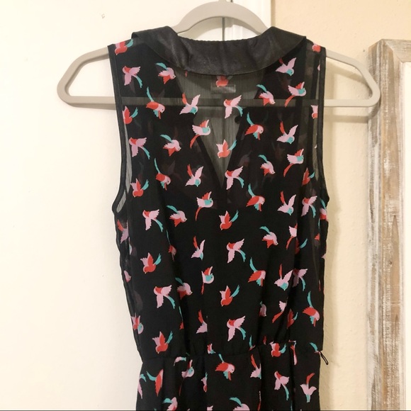 B.Darlin sleeveless Peter Pan collar button dress - Picture 7 of 10